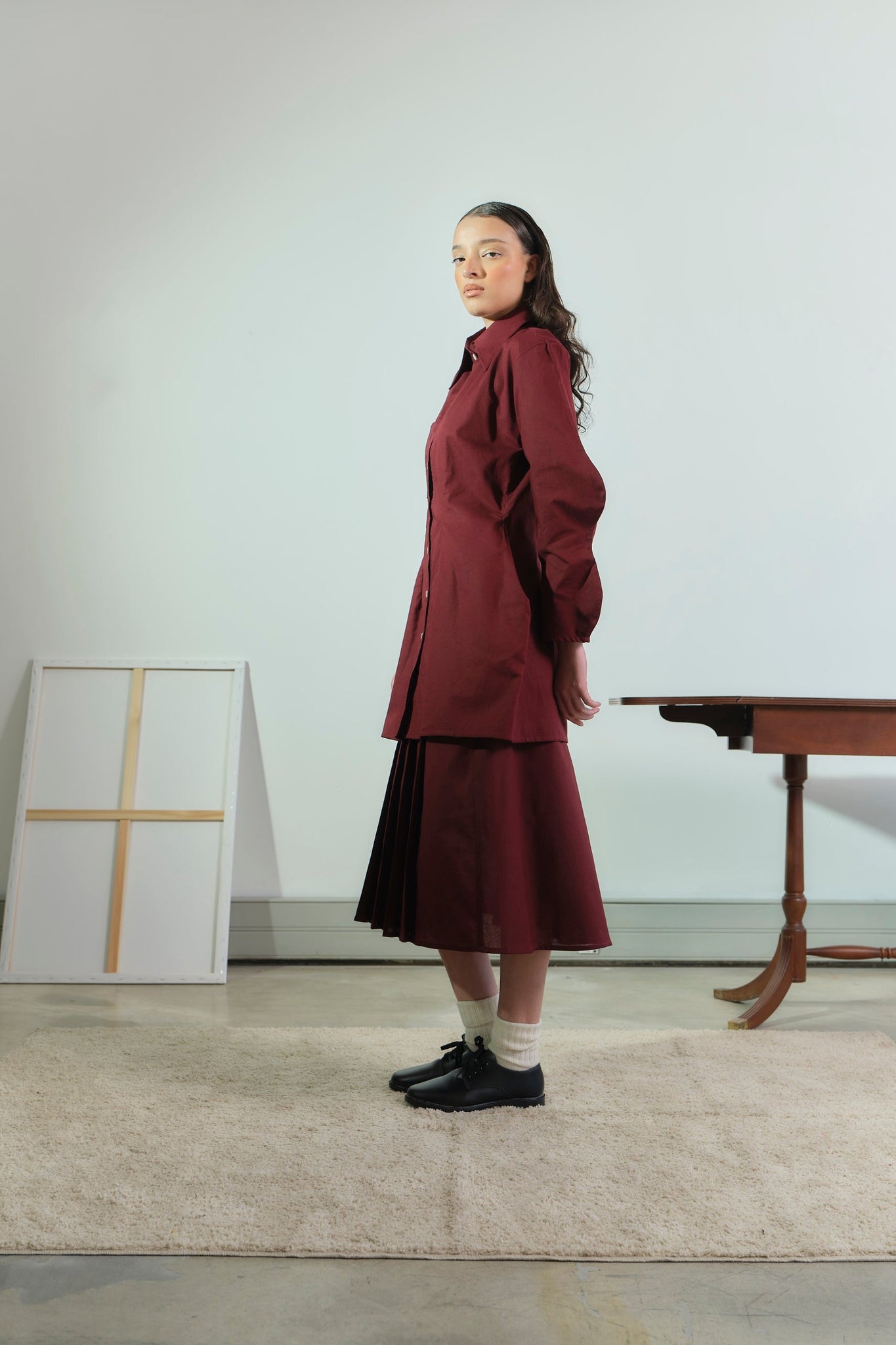 Two Wave Shirt Dress