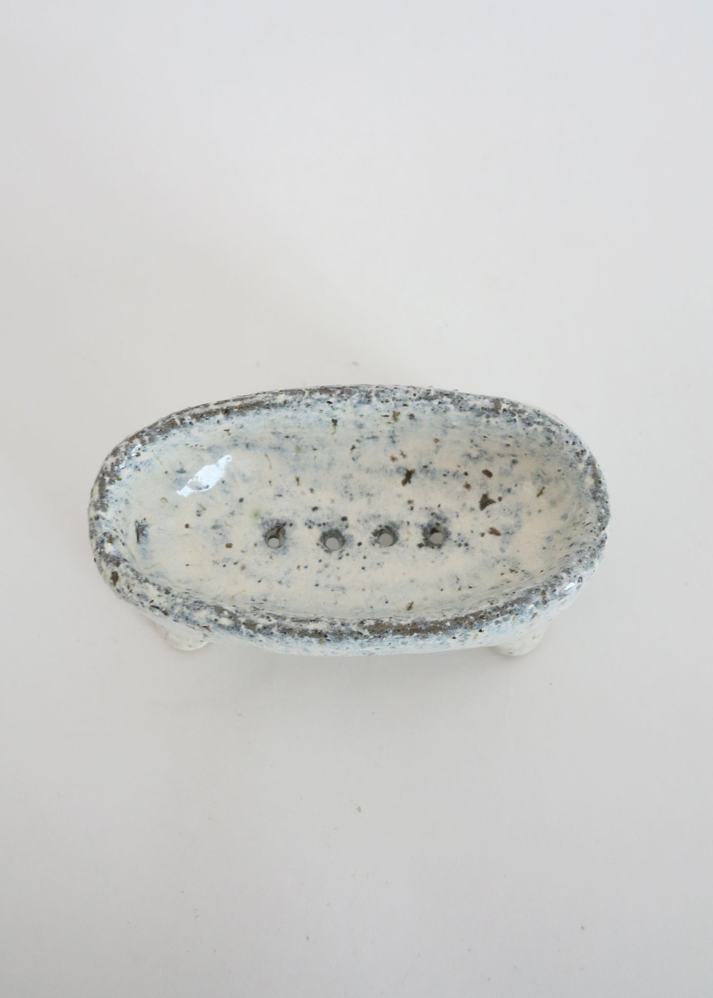 Soap Dish | Textured White
