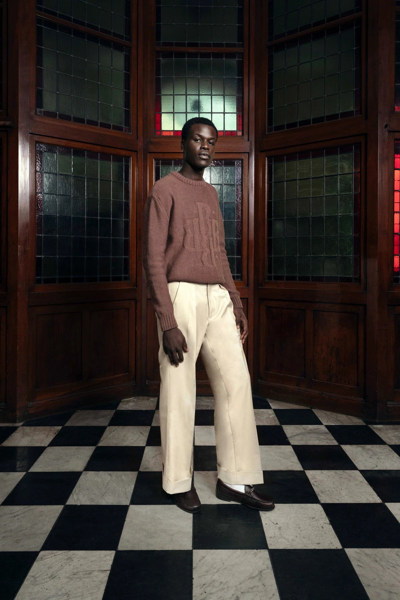 Jacquard Monogram Jumper