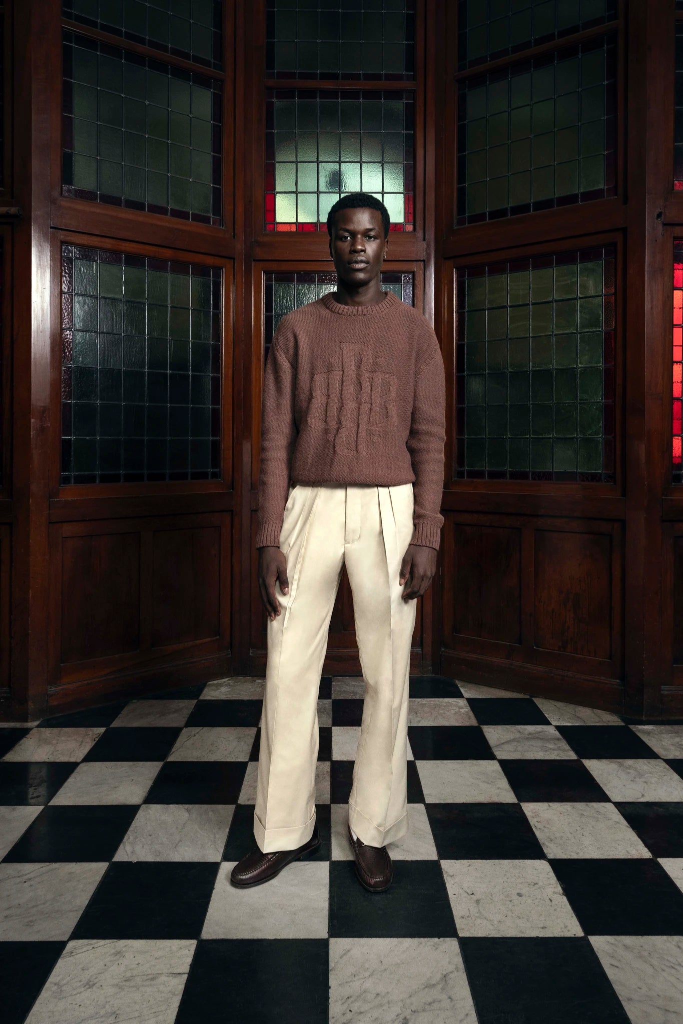 Jacquard Monogram Jumper