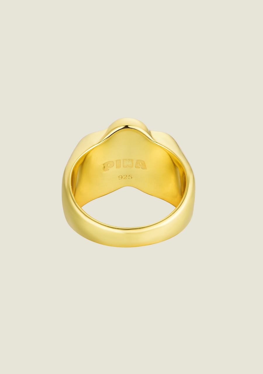 Gold Daisy Ring